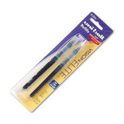 Faber Castell/Sanford Ink Company Refill for uni ball® Vision Elite Roller Ball Pens, Bold, Blue/Black Ink, 2/Pack