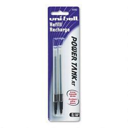 Faber Castell/Sanford Ink Company Refills for uni ball® Power Tank RT Ballpoint Pen, Bold Point, Black Ink, 2/Pack