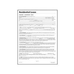 Socrates Media Residential Lease Real Estate Forms, 11 x 8 1/2, 4 Forms per Pack