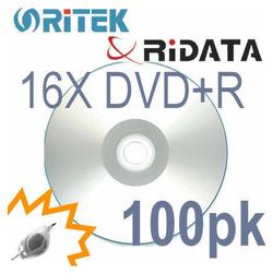Bastens Ritek RiData 16X DVD+R silver matte in 50pc/cakebox