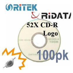 Bastens Ritek RiData 52x CD-R logo in cake box