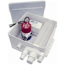 Rule 800 Gph Shower Drain Kit W/ Multi Port Inlet