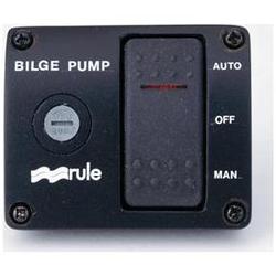 Rule Deluxe 3 Way Panel Rocker Rocker Switch F/ Auto Float