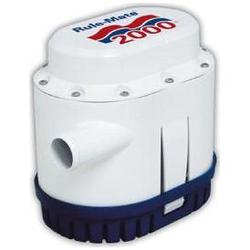 Rule Mate 2000 Gph Square Bilge Pump 1-1/8 Outlet