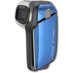 Sanyo SANYO VPC-E2 8 Megapixel Waterproof Camcorder - 2.5 LCD Display - 5x Optical Zoom - Blue