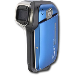 Sanyo SANYO VPC-E2 8 Megapixel Waterproof Camcorder - 2.5 LCD Display - 5x Optical Zoom - Blue