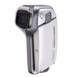 Sanyo SANYO VPC-E2 8 Megapixel Waterproof Camcorder - 2.5 LCD Display - 5x Optical Zoom - White