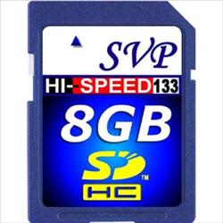 SVP 8GB Secure Digital High Capacity (SDHC) Memory Card