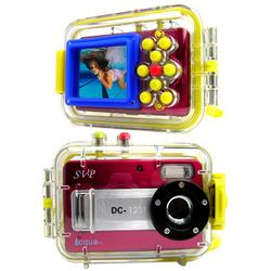 SVP Acqua DC1231 Red - Underwater 12MP Max. Digital Camera with Video Recorder/ 8X Digital Zoom/ Wat