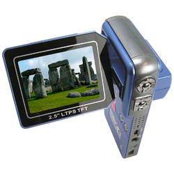 SVP HDDV 3000 Blue - D1 High-Resolution Digital Camcorder/12MP Max. Camera/ 8X Digital Zoom