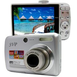 SVP Xthinn 737 Silver - 7 Mega Pixels Digital Camera/ Video Recorder/ CCD Sensor/ 3X Optical Zoom