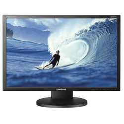 SAMSUNG INFORMATION SYSTEMS Samsung 2443BW 24 Widescreen LCD Monitor - 20000:1 (DC), 5ms, 1920 x 1200, DVI