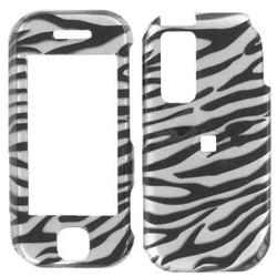 Wireless Emporium, Inc. Samsung Glyde SCH-U940 Silver Zebra Snap-On Protector Case Faceplate