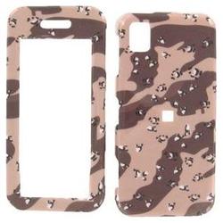 Wireless Emporium, Inc. Samsung Instinct M800 Desert Camouflage Snap-On Protector Case Faceplate