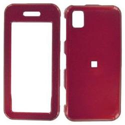 Wireless Emporium, Inc. Samsung Instinct M800 Red Snap-On Protector Case Faceplate