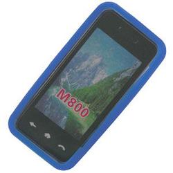 Wireless Emporium, Inc. Samsung Instinct M800 Silicone Case (Blue)
