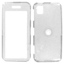 Wireless Emporium, Inc. Samsung Instinct M800 Trans. Clear Snap-On Protector Case Faceplate