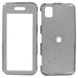 Wireless Emporium, Inc. Samsung Instinct M800 Trans. Smoke Snap-On Protector Case Faceplate