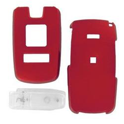 Wireless Emporium, Inc. Samsung SCH-U550 Snap-On Rubberized Protector Case w/Clip (Red)