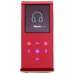 Samsung yepp YPK3JQR 2GB MP3 Player - FM Tuner, Voice Recorder - 1.8 OLED - Red