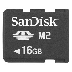 SanDisk Corporation SanDisk 16GB Memory Stick Micro (M2)