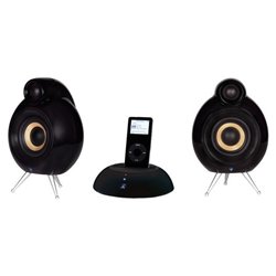 Scandyna Minipod Speaker System - 2-way Speaker - Cable 15W (RMS) - Black