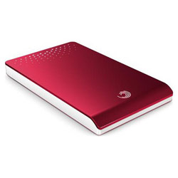 SEAGATE - RETAIL Seagate FreeAgent Go 320GB USB 2.0 Portable Hard Drive - Red