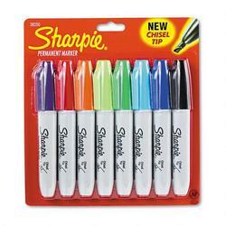 Faber Castell/Sanford Ink Company Sharpie® Chisel Tip Permanent Marker, Eight Color Set, 5.3mm