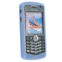 Eforcity Silicone Skin Case for Blackberry 8120 / 8130, Light Blue by Eforcity