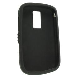 Eforcity Silicone Skin Case for Blackberry 9000 Bold, Black by Eforcity