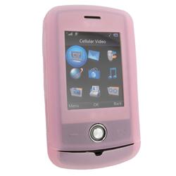 Eforcity Silicone Skin Case for LG Shine CU720, Pink by Eforcity