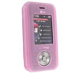 Eforcity Silicone Skin Case for LG VX8550, Pink by Eforcity