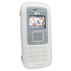Eforcity Silicone Skin Case for LG enV VX 9900, Clear White by Eforcity