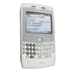 Eforcity Silicone Skin Case for Motorola Q, Clear White by (CAPPIPHOCRC5)