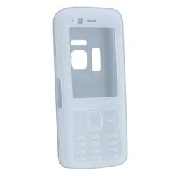 Eforcity Silicone Skin Case for Nokia N82, Clear White by Eforcity