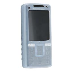 Eforcity Silicone Skin Case for Sony Ericsson K850, Clear White