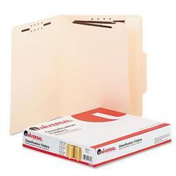 Universal Office Products Six Section Manila Classification Folder, Letter Size, 15/Box