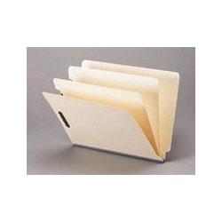 Universal Office Products Six Section Manila End Tab Folders, Letter, Full Cut, 10/Box