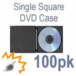 Bastens Slim DVD / CD Album Case square 5.2mm single disc