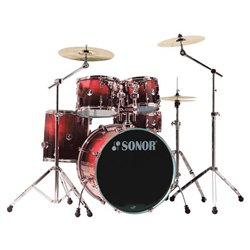 Sonor 170021 Af Force(r) 2007 Stage 1 Drum Set (amber Fade)