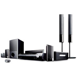Sony BRAVIA DAV-HDX576WF Home Theater System - DVD Player, Amplifier, 5.1 Speakers - 5 Disc(s) - Progressive Scan - 1000W RMS - Dolby Pro Logic II