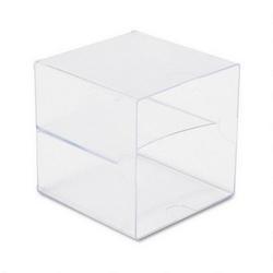 RubberMaid Spacemaker™ 6 x 6 Cube Supplies Organizer, Two Section, Clear