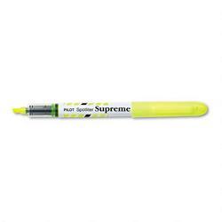 Pilot Corp. Of America Spotliter Supreme Highlighter, Pocket Clip, Yellow