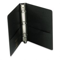 Wilson Jones/Acco Brands Inc. Standard Round Ring Binder with Label Holder, 1 Capacity, Black