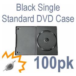 Bastens Standard single DVD / CD Album Case black with overwrap