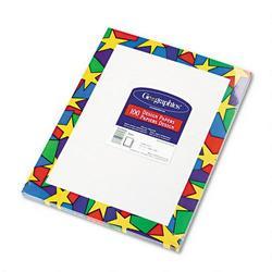 Geographics Stars Design Letterhead Paper, 8 1/2 x 11, 24 lb. Bond, 100 Sheets/Pack