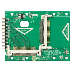 STARTECH.COM Startech.com 2.5 IDE to Dual Compact Flash (CF) Adapter - Microdrive, CompactFlash Type I, CompactFlash Type II - IDE/EIDE