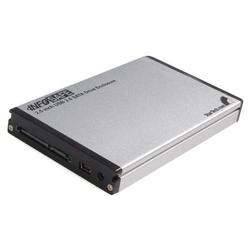 STARTECH.COM Startech.com InfoSafe SAT2510U2S 2.5 Hard Drive Enclosure - Storage Enclosure - 1 x 2.5 - Internal - Silver