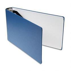 Wilson Jones/Acco Brands Inc. Steel Back 3 Ring Vinyl Binder, Metal Hinges & DublLock®, 11x17, 2 Cap., Blue