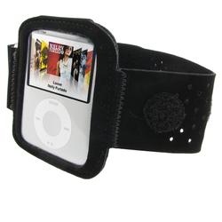 Eforcity Suede Armband for iPod Gen3 Nano, Black by Eforcity